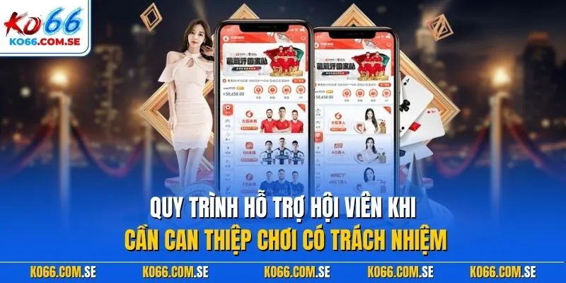 Quy trình hỗ trợ hội viên khi cần can thiệp chơi có trách nhiệm